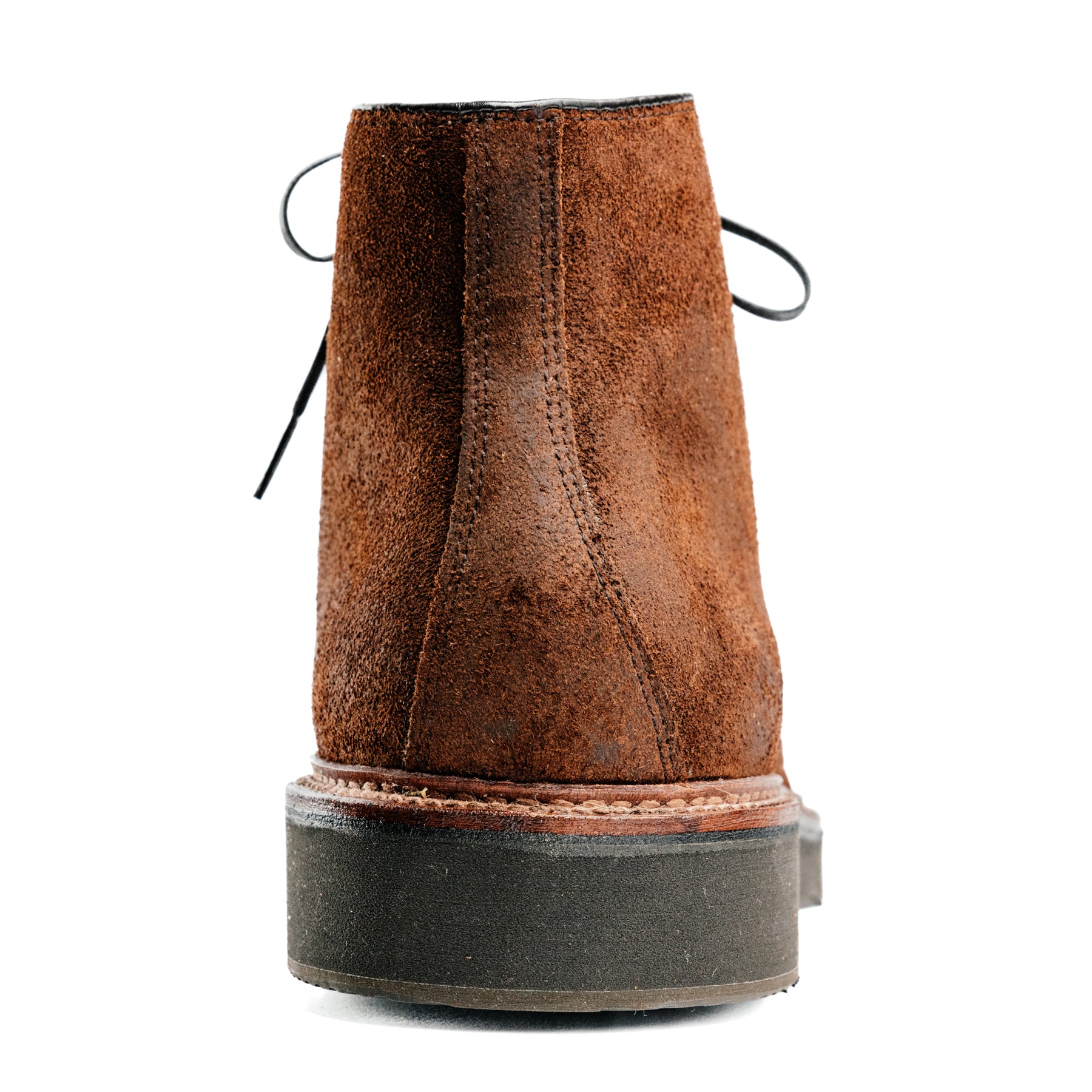 Alden x Snake Oil Provisions Lafayette Boot Reverse Tobacco Chamois
