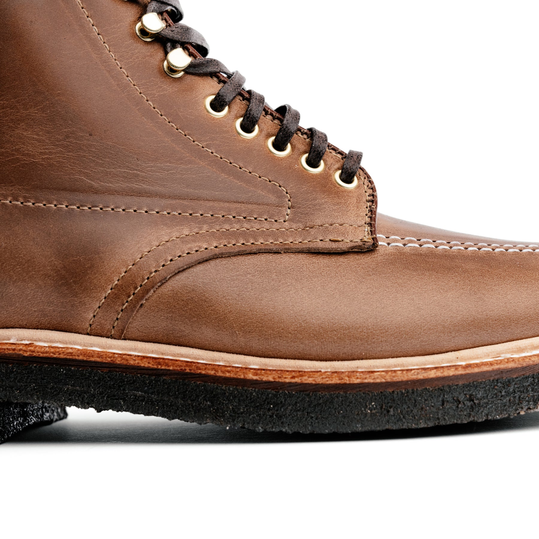 Alden x Snake Oil Provisions Linden Indy Boot Natural Chromexcel