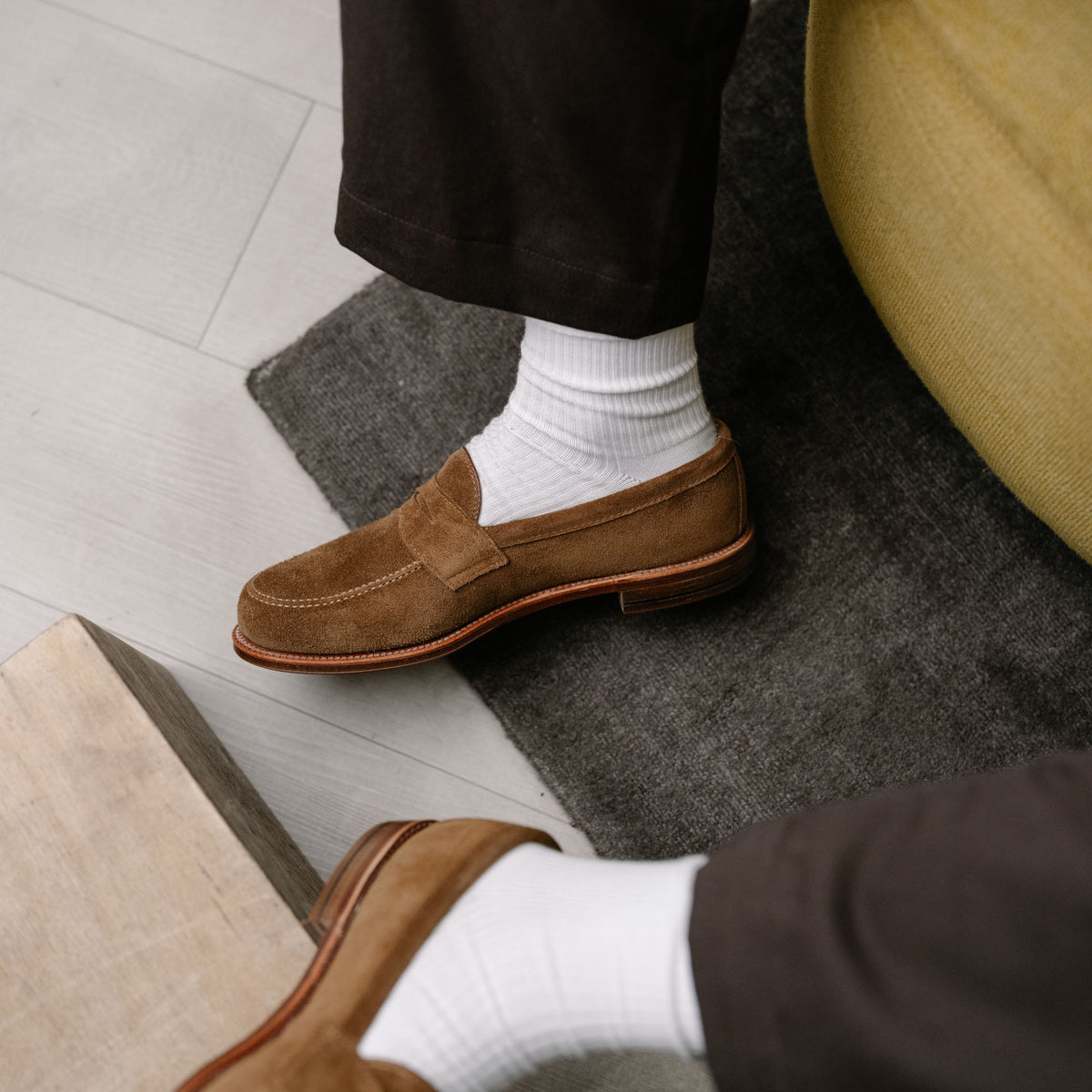 Alden 6173F Leisure Loafer Snuff Suede