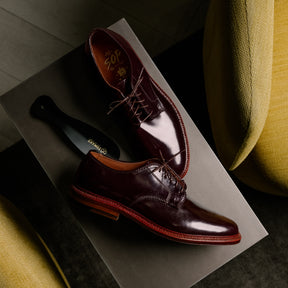 Alden x Snake Oil Provisions Continental Unlined Dover Color 8 Shell Cordovan