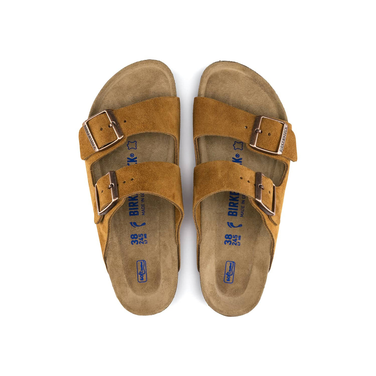 Birkenstock Arizona Soft Footbed Mink Suede FINAL SALE