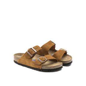 Birkenstock Arizona Soft Footbed Mink Suede