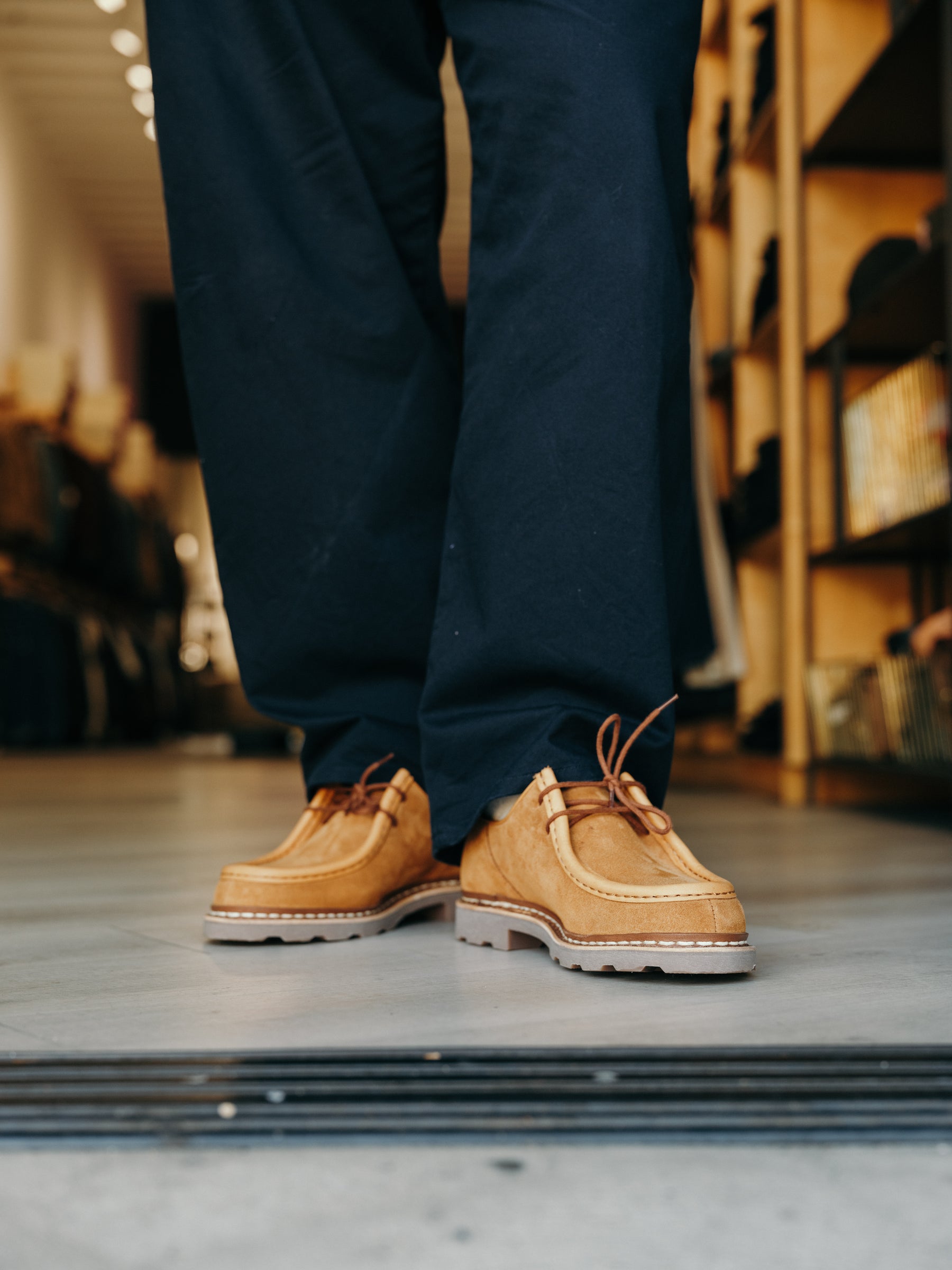 Paraboot Michael Velours Whiskey