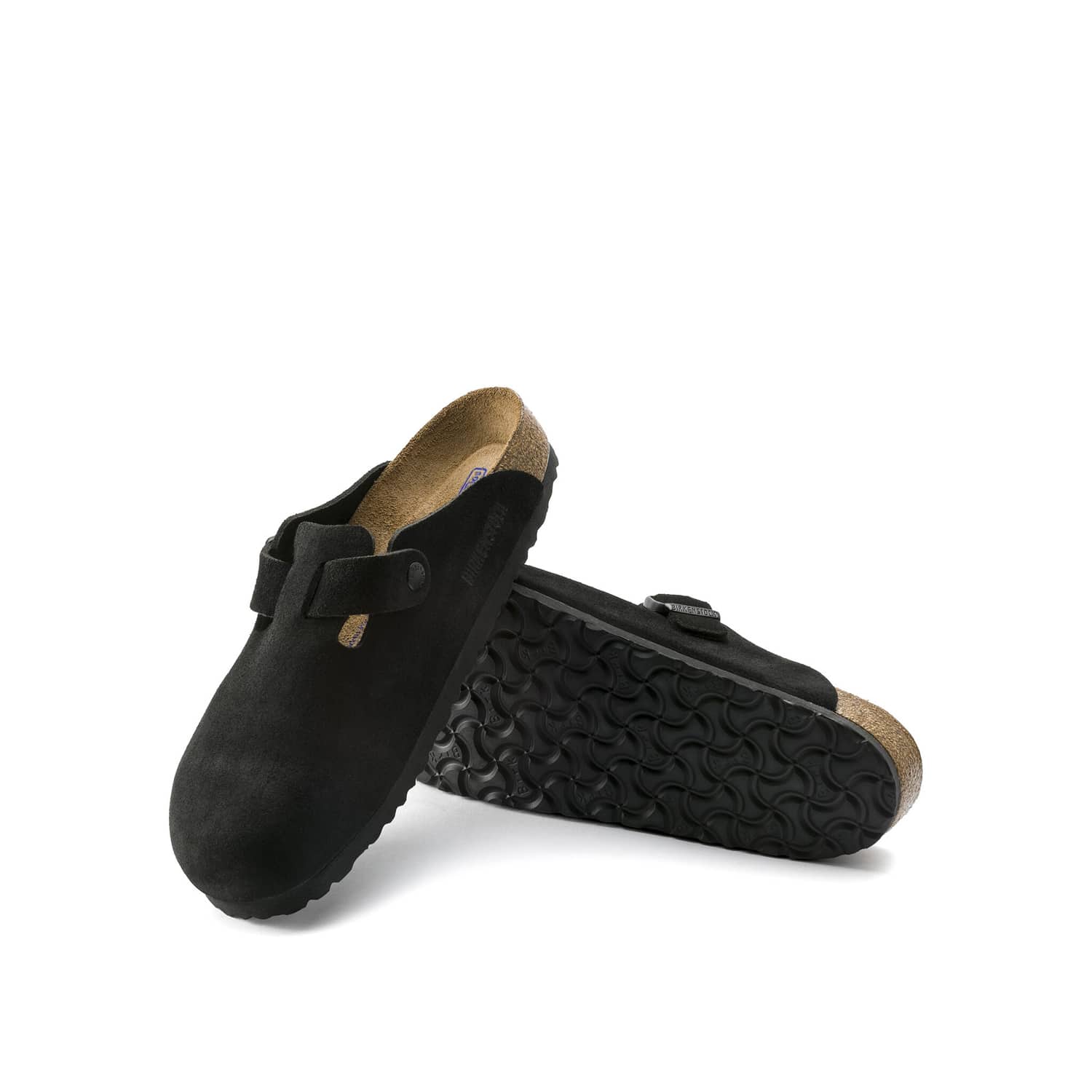 Birkenstock Boston Soft Footbed Black