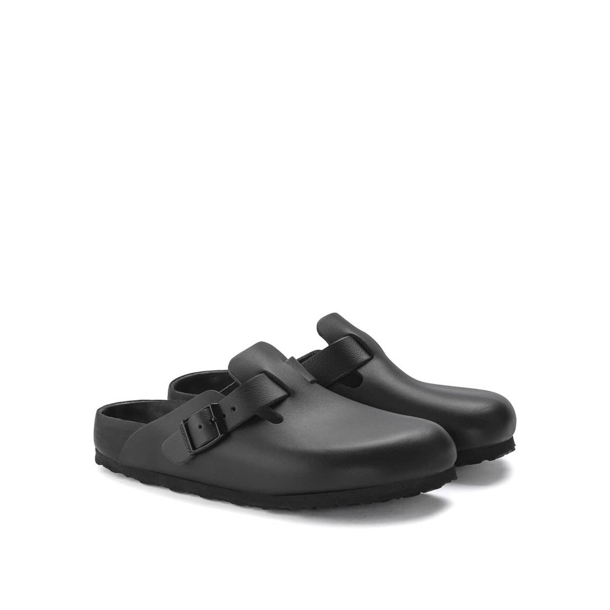 Birkenstock Boston Exquisite Leather Black FINAL SALE