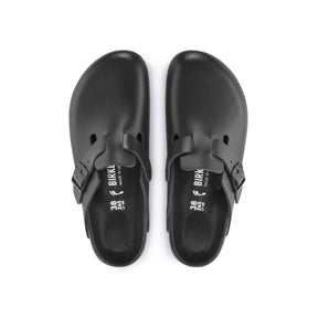 Birkenstock Boston Exquisite Leather Black FINAL SALE