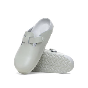 Birkenstock Boston Exquisite Leather Mineral Gray FINAL SALE