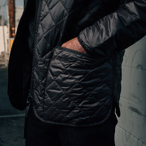 Barbour Liddesdale Quilted Liner Classic Black FINAL SALE