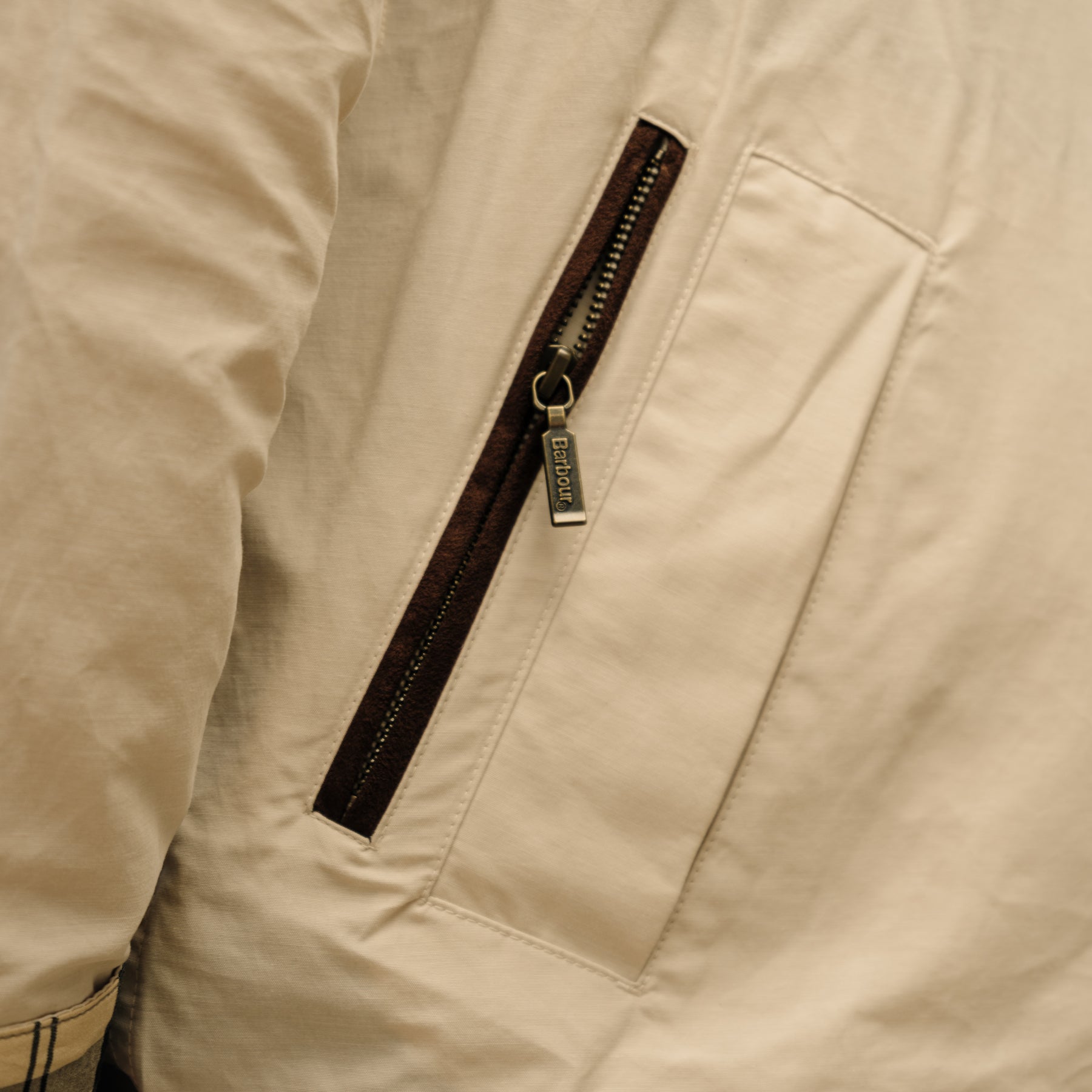 Barbour Transport Casual Jacket Oatmeal