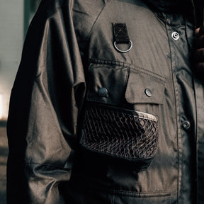 Barbour Modified Dryfly Waxed Jacket Classic Black FINAL SALE