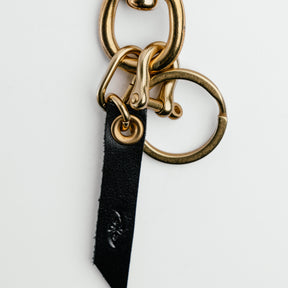 The Black Acre Key Clip Brass