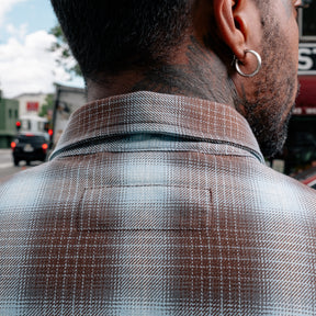 Rogue Territory Field Shirt Brown Shadow Plaid