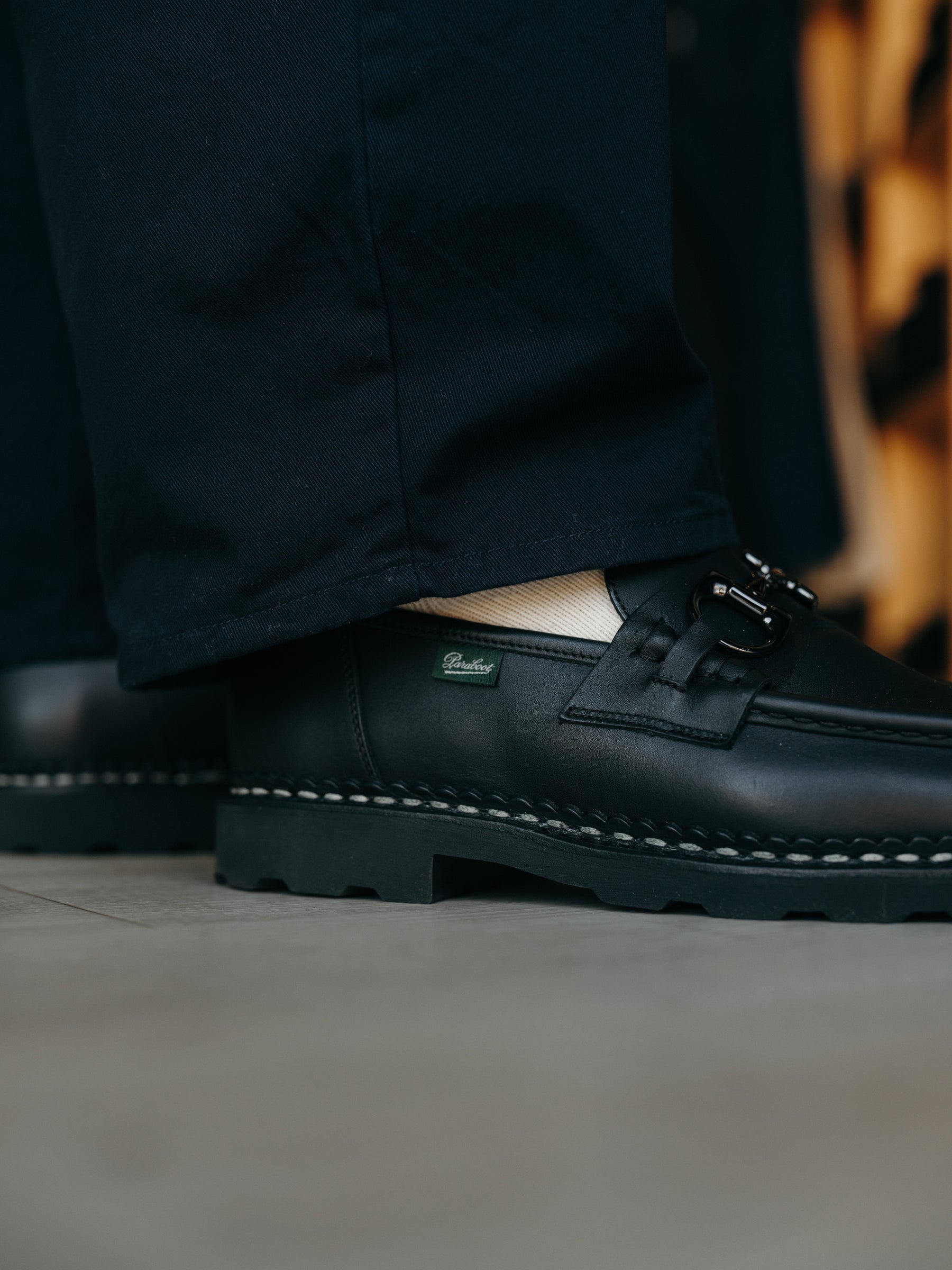 Paraboot Reims Loafer Lisse Noir Ink