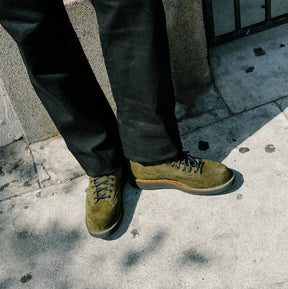 White's Boots x Snake Oil Provisions Big Shooter Moss Roughout PRE-ORDER DEPOSIT