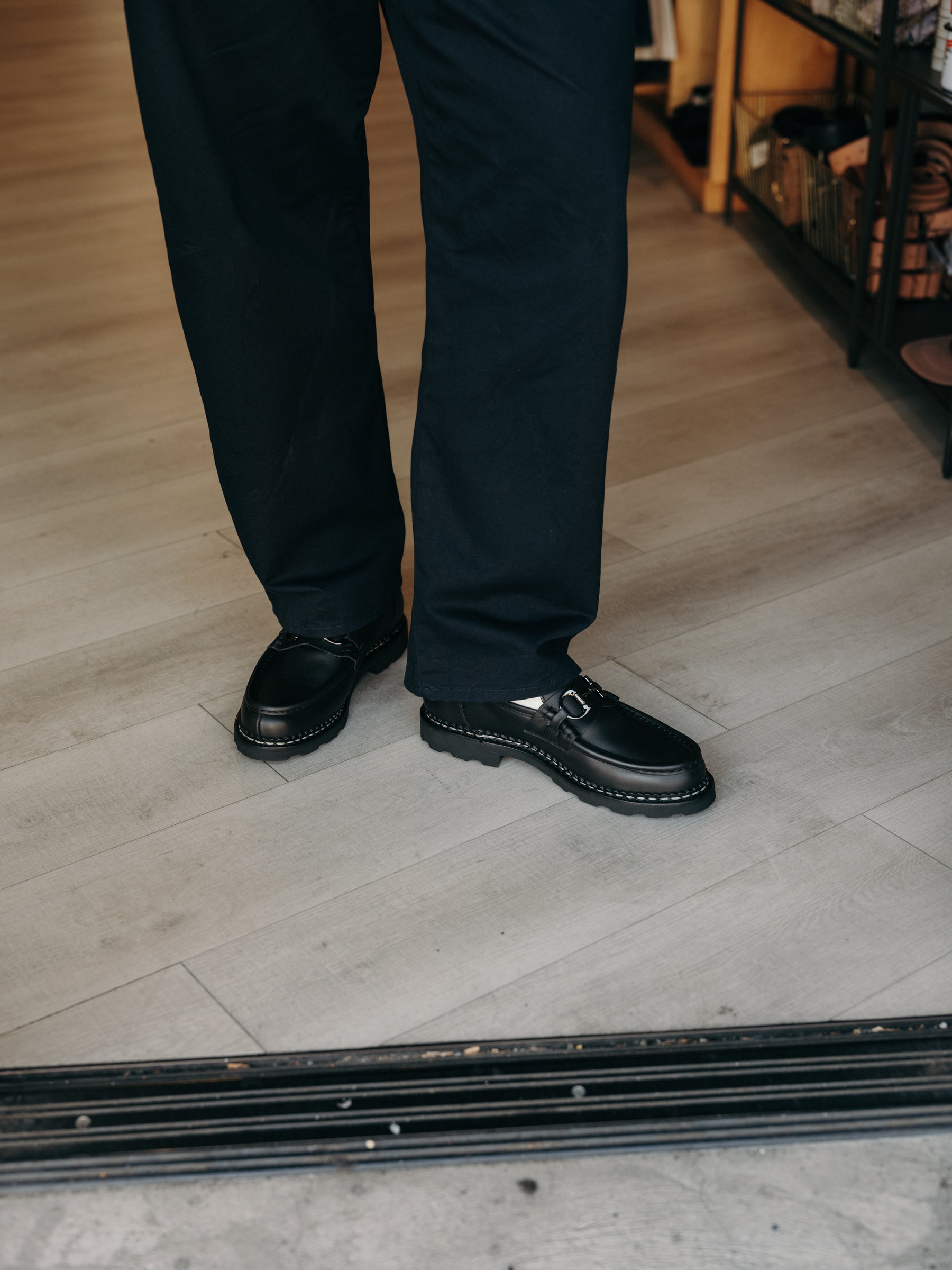 Paraboot Reims Loafer Lisse Noir Ink