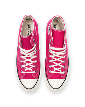 Converse Chuck 70 Canvas Unisex High-Top Shoe Rough Raspberry/Egret/Black
