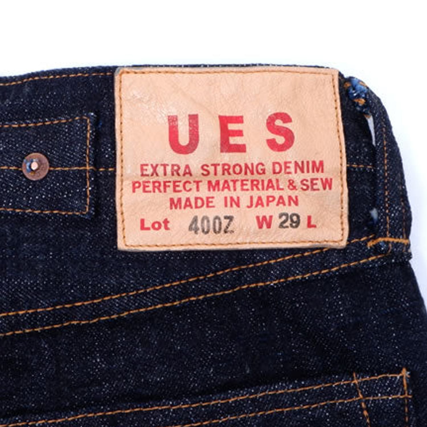 UES 400Z Classic Straight Denim Pants Indigo