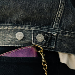 Full Count 2102BKHW Type 2 Black Denim Jacket Dartford