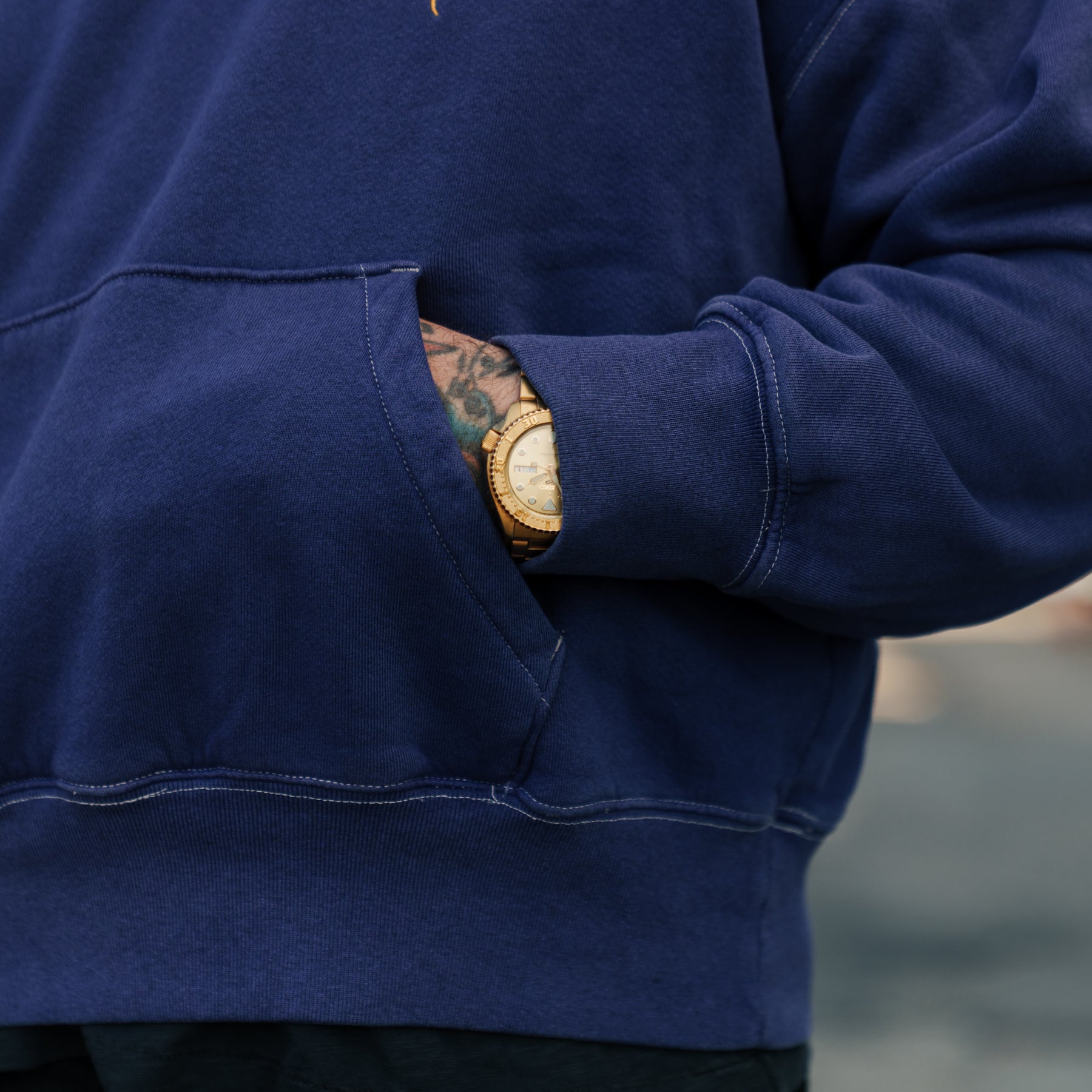 All-Time High Hooded Sweatshirt Navy
