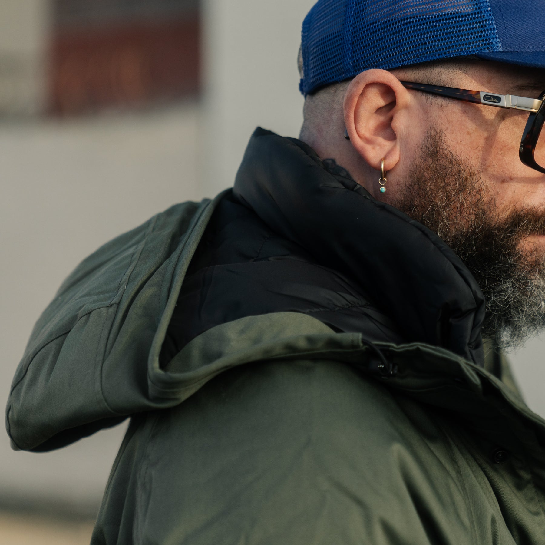 Iron Heart IHJ-154-OLV 8oz Sateen/ Primaloft Winter Parka Jacket Olive