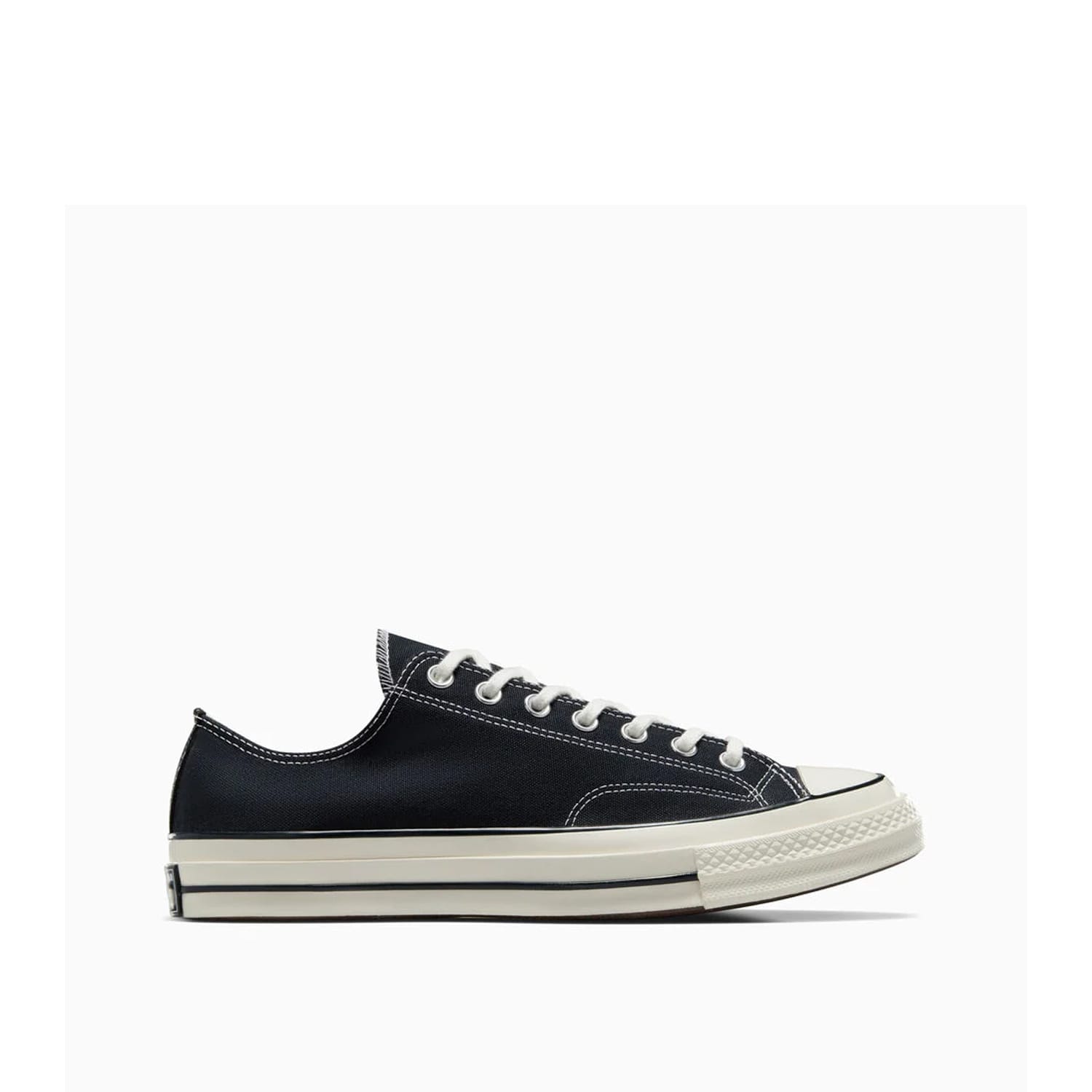 Converse Chuck 70 Canvas Unisex Low Top Shoe Black/ Black/ Egret