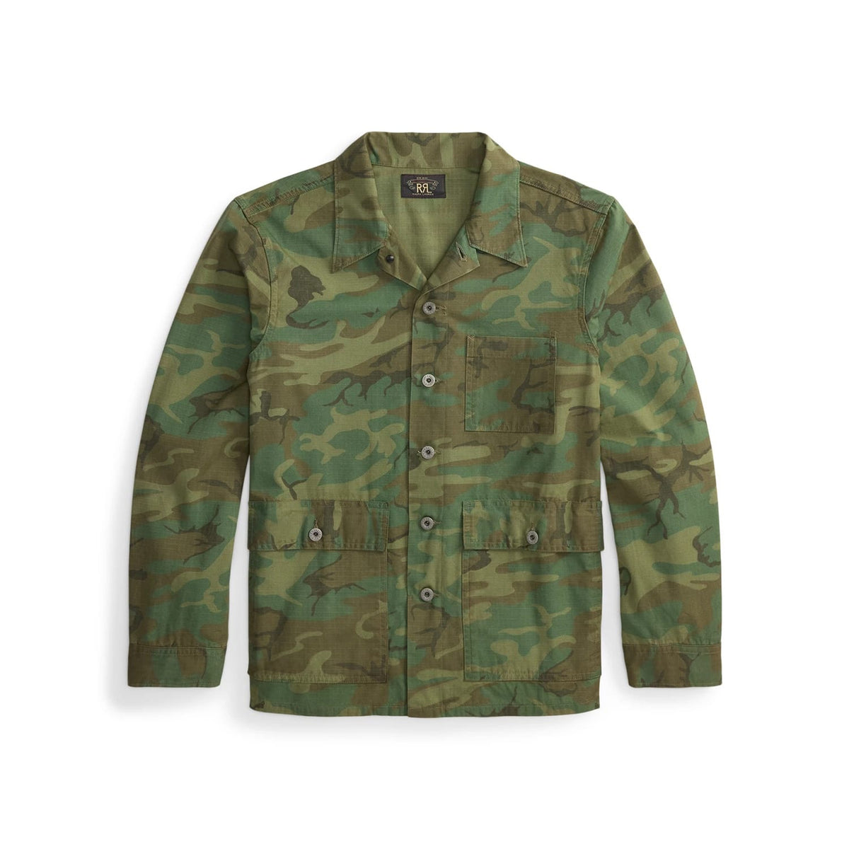 RRL Camo Ripstop Overshirt Camo