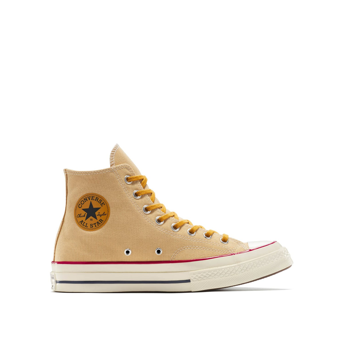 Converse Chuck 70 Canvas Unisex High-Top Shoe Hay Day/Honey Stick/Egret