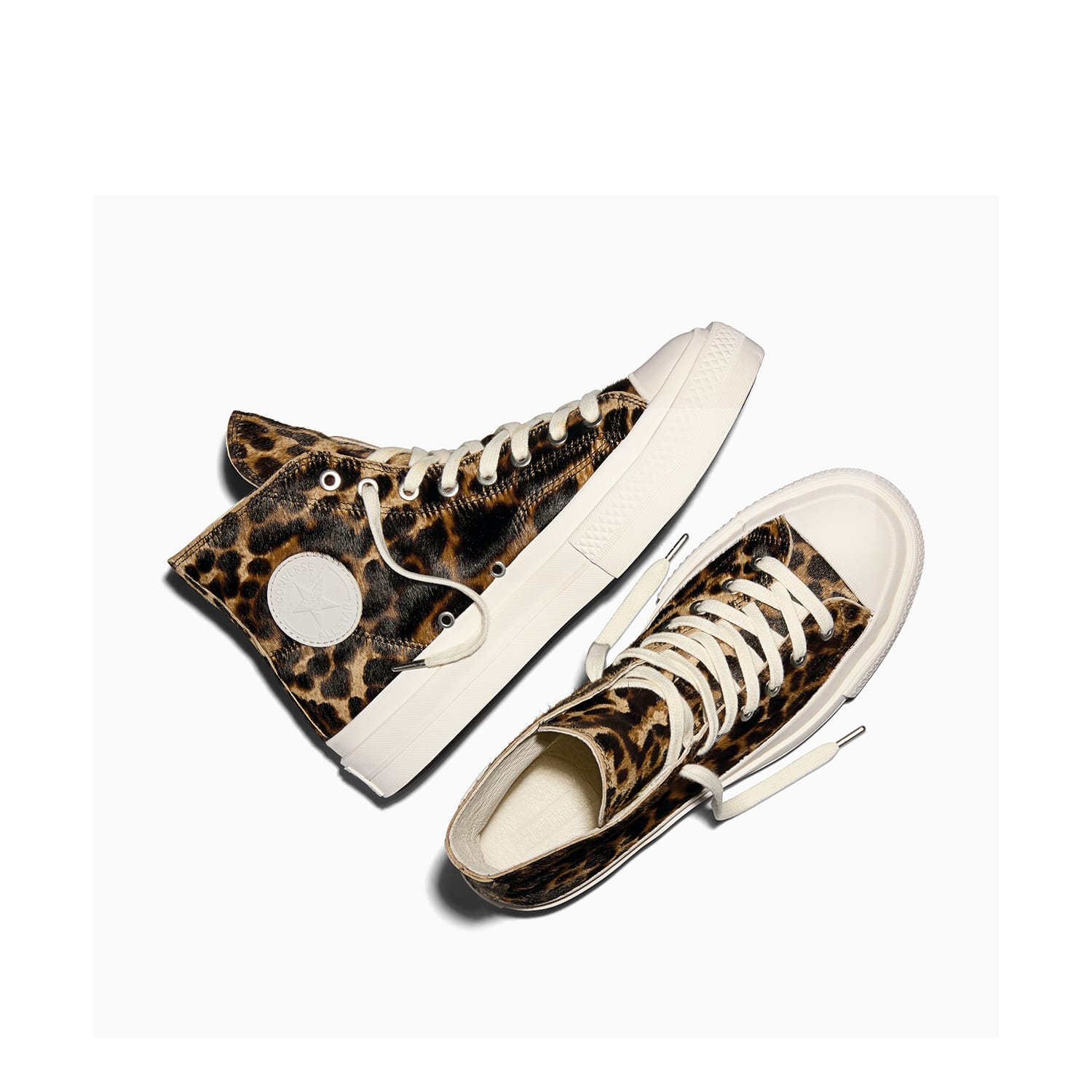 Converse First String Chuck Taylor All Star Leopard/ Snow White