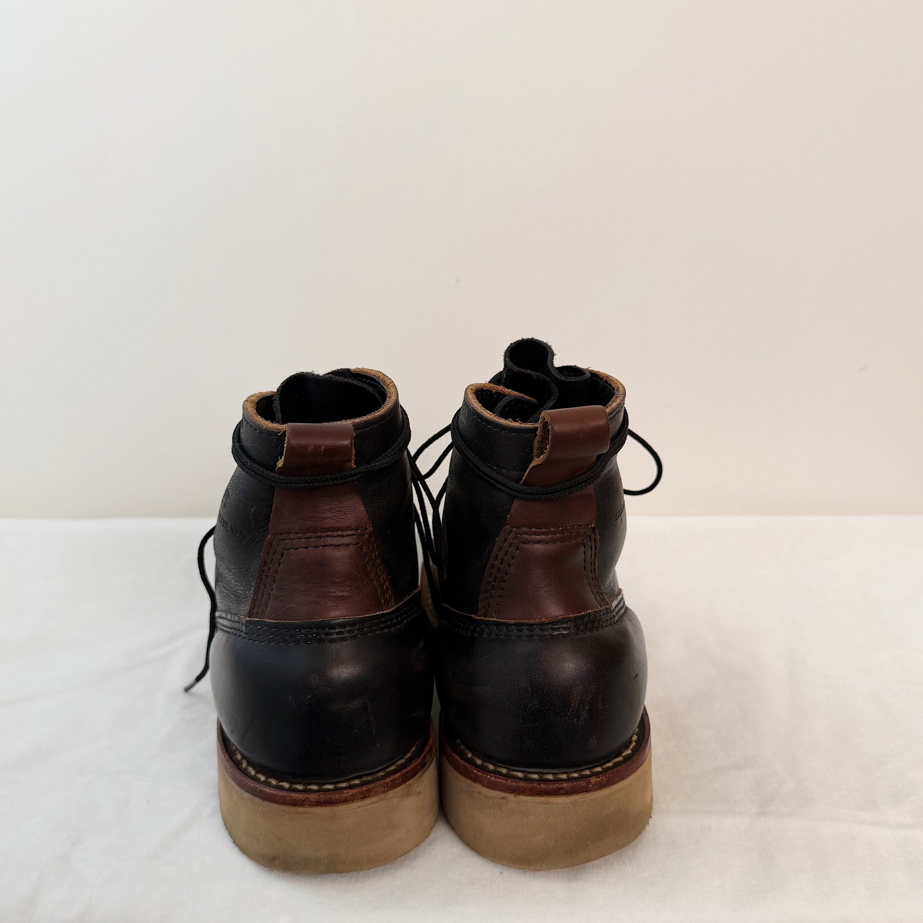 White's Boots x Snake Oil Provisions Big Shooter Black Chromexcel PRE-OWNED/ FINAL SALE