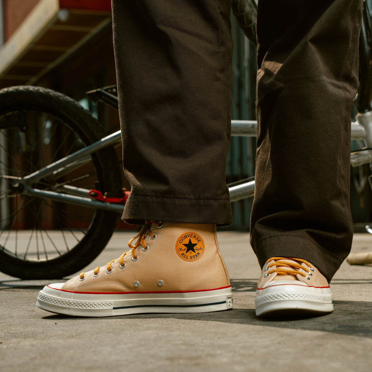 Converse Chuck 70 Canvas Unisex High-Top Shoe Hay Day/Honey Stick/Egret FINAL SALE