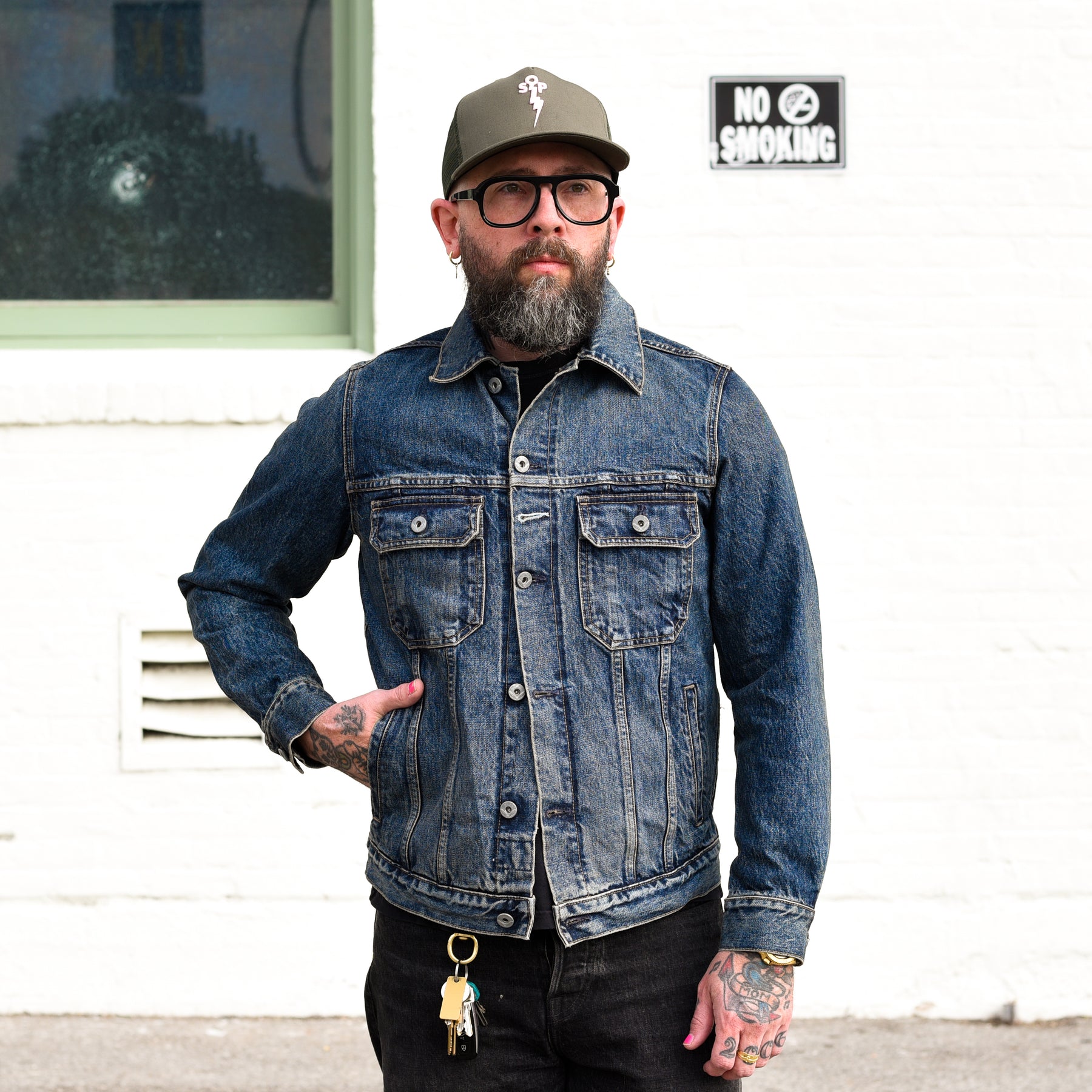 Rogue Territory Cruiser Jacket Medium Indigo Wash