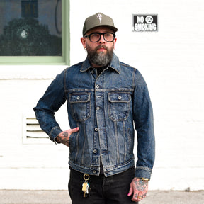 Rogue Territory Cruiser Jacket Medium Indigo Wash