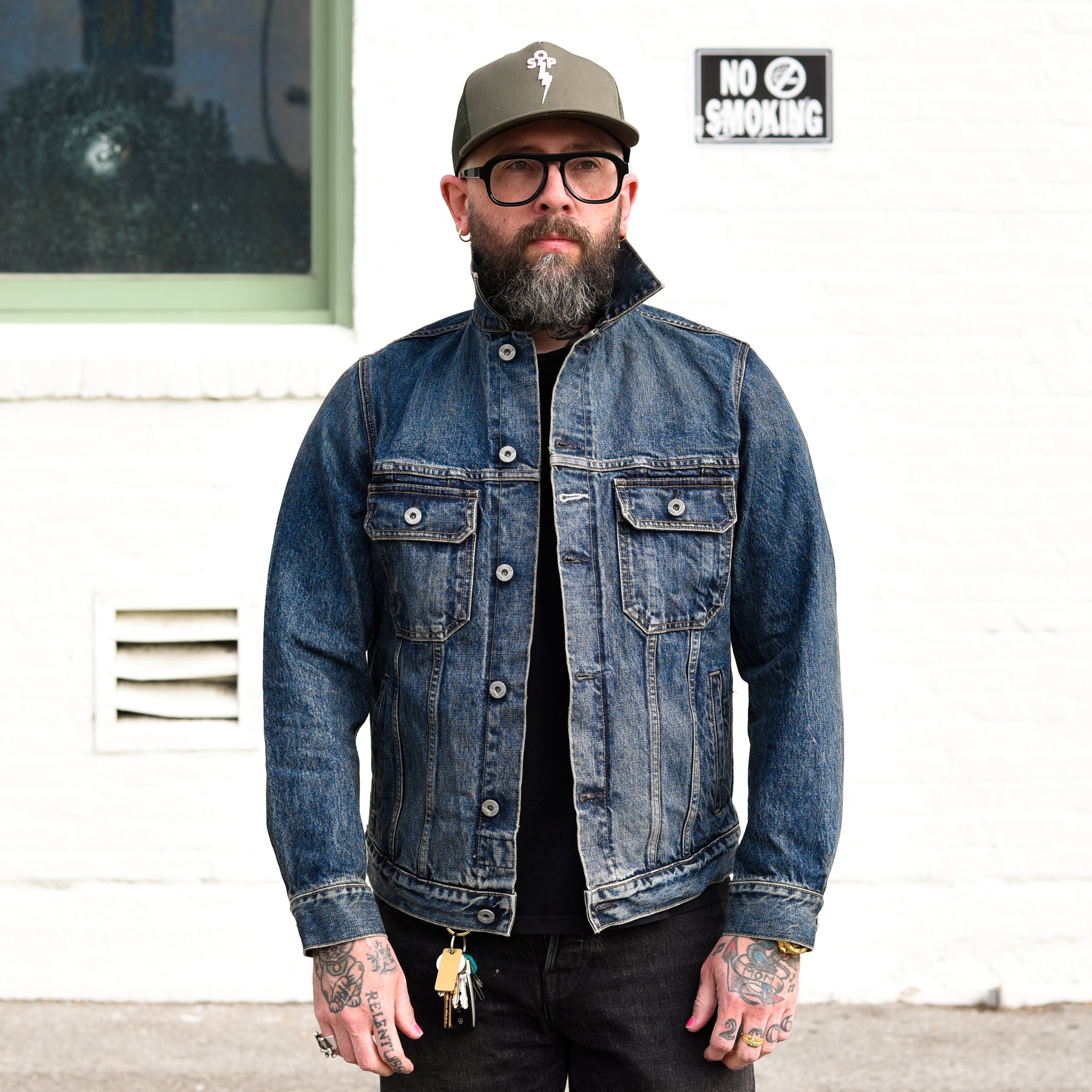 Rogue Territory Cruiser Jacket Medium Indigo Wash