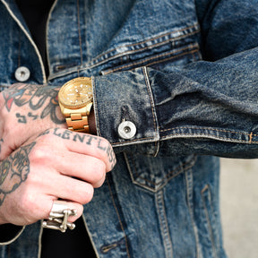 Rogue Territory Cruiser Jacket Medium Indigo Wash