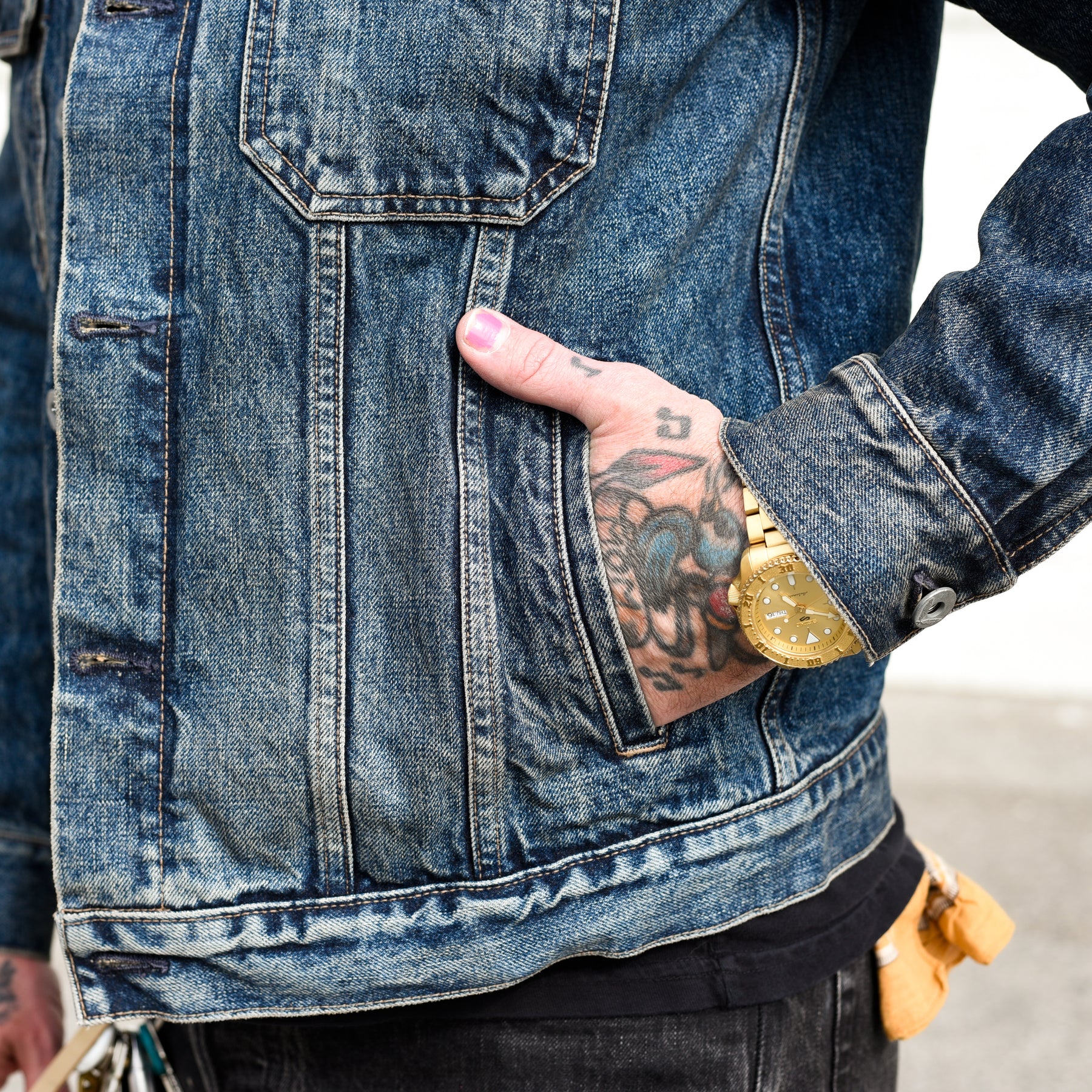 Rogue Territory Cruiser Jacket Medium Indigo Wash