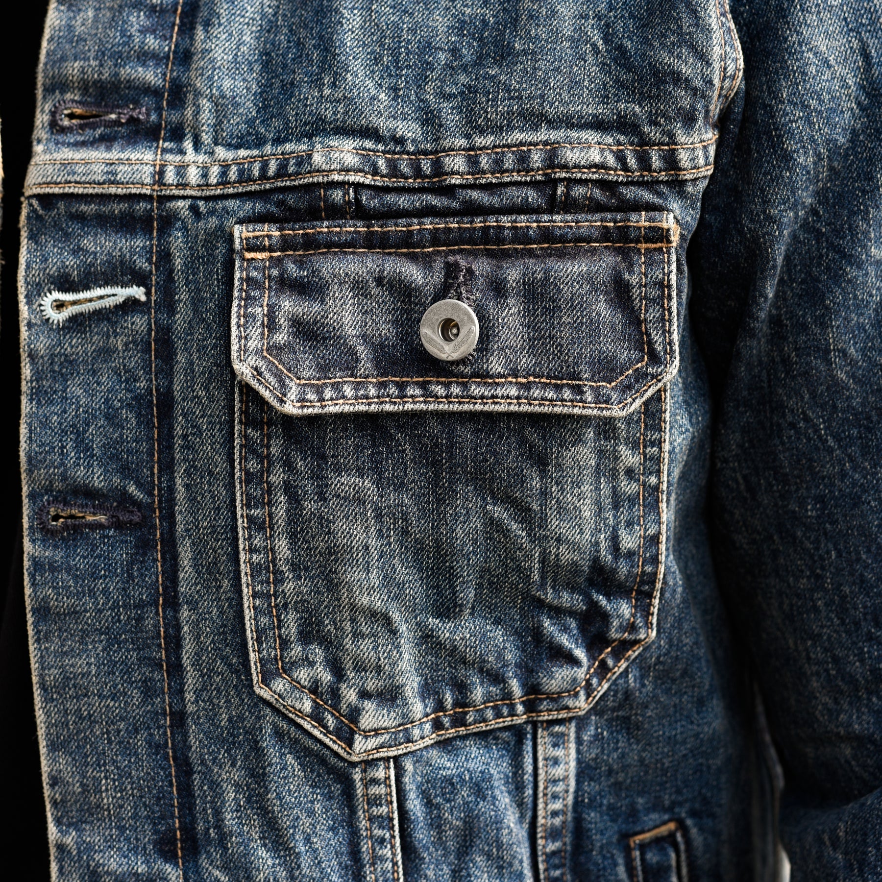 Rogue Territory Cruiser Jacket Medium Indigo Wash