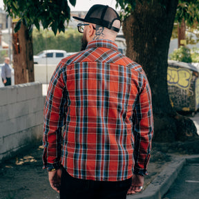 UES Heavy Flannel Shirt Red