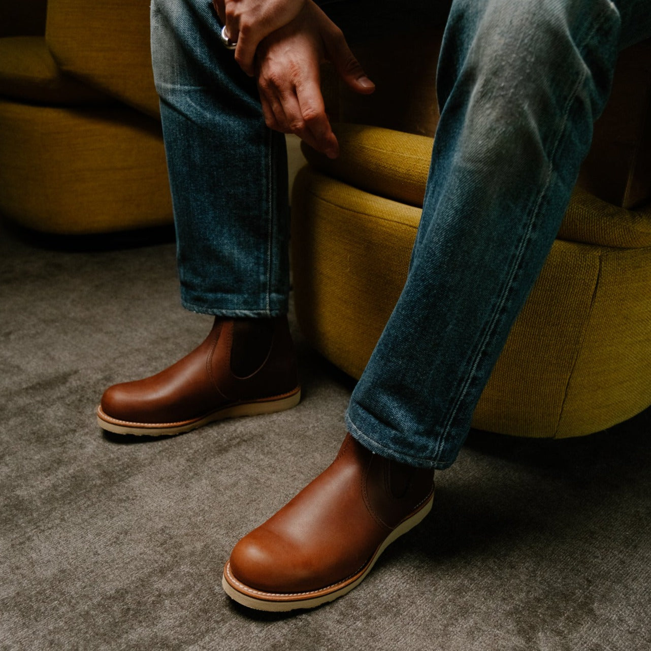 Red Wing Heritage 3190 Classic Chelsea Boot Amber Harness