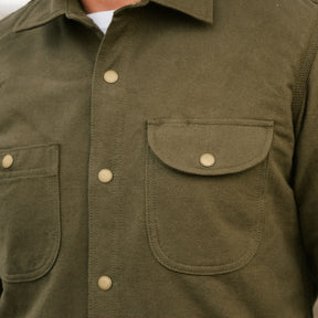 Rogue Territory Service Shirt Olive Flannel
