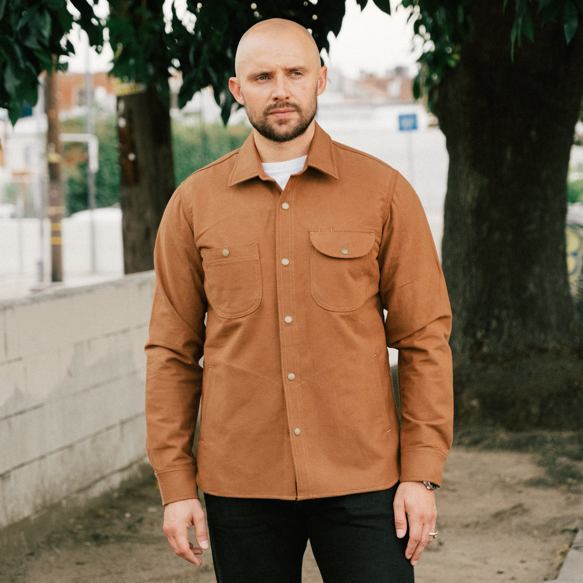 Rogue Territory Service Shirt Copper Flannel