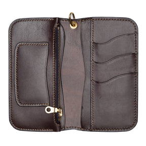 The Black Acre Roper Wallet Black & Brown