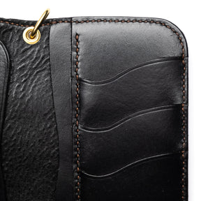 The Black Acre Roper Wallet #8 Horween