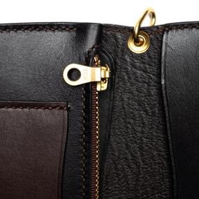 The Black Acre Roper Wallet Brown & Black
