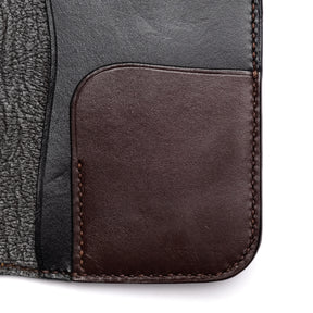 The Black Acre Roper Wallet Brown & Black