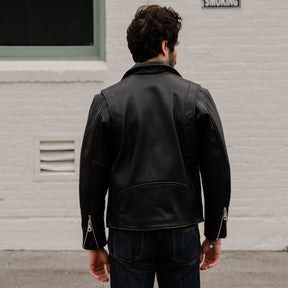 Lær Brand Lær x SOP Modified Classic Moto Black FINAL SALE