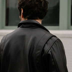 Lær Brand Lær x SOP Modified Classic Moto Black FINAL SALE