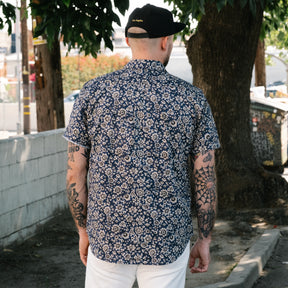 Rogue Territory Maker Shirt Navy Floral