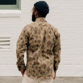 Rogue Territory Service Shirt Frog Camo Selvedge