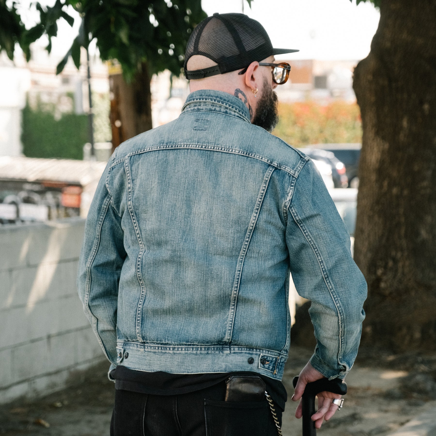 RRL - Men's Leeland Indigo Casual Jacket - Blue - Denim - Jackets