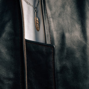 Double Helix x Snake Oil Provisions Virgil G-1 Flight Jacket Black Teacore